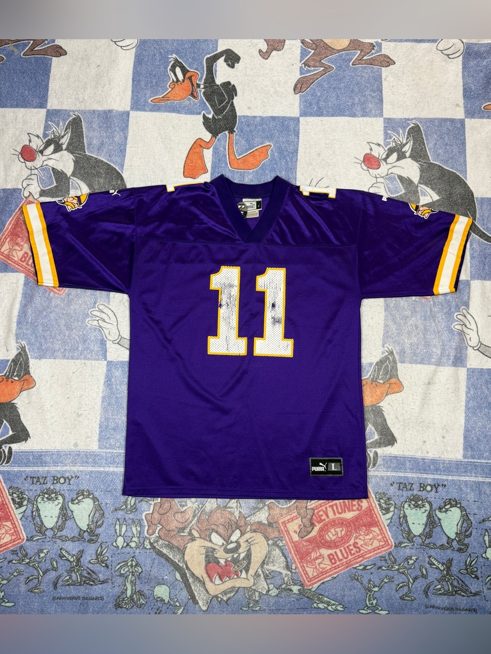 Vintage Minnesota Vikings Dante Culpepper jersey
